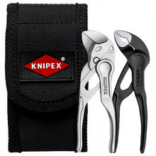 Load image into Gallery viewer, *PRE-ORDER* KNIPEX 00 20 72 V04 XS - Mini set with XS pliers in tool pocket for belt (2 pcs.)
