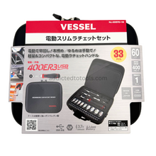 Load image into Gallery viewer, Vessel Electric Slim Ratchet Kit 400ER3-1M