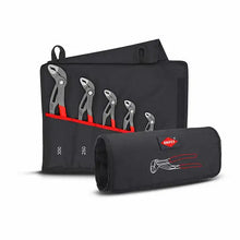 Load image into Gallery viewer, KNIPEX 5 Piece Cobra® Plier Tool Roll Set (00 19 55 S5)