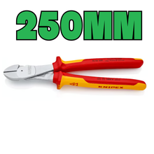 Load image into Gallery viewer, KNIPEX High Leverage Diagonal Cutters (74 06 250)