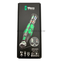 Load image into Gallery viewer, WERA Ratcheting Driver 13 Piece Zyclop