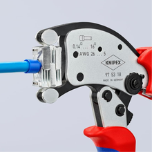 Load image into Gallery viewer, KNIPEX Twistor16® Self-Adjusting Crimping Pliers (97 53 18)