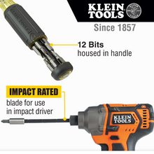 Load image into Gallery viewer, Klein Tools 14 in 1 Adjustable Length Screwdriver 32303