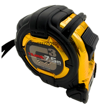 Load image into Gallery viewer, TAJIMA G3 Gold Lock Tape Measure 7.5m x 25mm – G3GL25-75SBL - Metric and Imperial