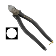 Load image into Gallery viewer, Fujiya Offset Heavy Duty Nippers – Thin Blade, Black/Gold – 175mm & 200mm