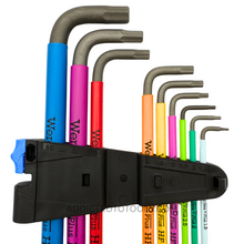 Load image into Gallery viewer, WERA Hex-Plus Multicolour L-Key Set - 9 Piece