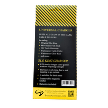 Load image into Gallery viewer, GLO KING Tongue / Charger -Glow in the dark Cable Pull-through