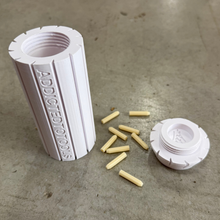 Load image into Gallery viewer, THE LARGE WALL PLUG Container Green, Red, Blue, White