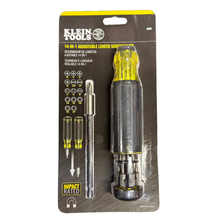 Load image into Gallery viewer, Klein Tools 14 in 1 Adjustable Length Screwdriver 32303