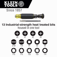 Load image into Gallery viewer, Klein Tools 14 in 1 Adjustable Length Screwdriver 32303