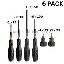 Load image into Gallery viewer, ANEX Screw Breaker screwdrivers. 6 Different Types