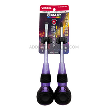 Load image into Gallery viewer, VESSEL 250-2PS-GBL Safety Penetrating Ball Grip Driver, Galaxy colours, 2 Pack +2 x 100/-6 x 100 250-2PS