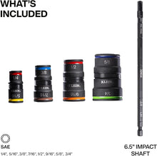 Load image into Gallery viewer, Klein Tools Impact-Rated Flip Socket Metric Set 9-In-1 - A-32934