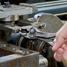 Load image into Gallery viewer, KNIPEX 200mm TwinGrip Slip Joint Plier 8201200SB