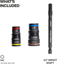 Load image into Gallery viewer, Klein Tools 5-in-1 Metric Impact Rated Flip Socket Set