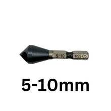 Load image into Gallery viewer, Chamfering tool bits suited for drill or electric screwdriver.