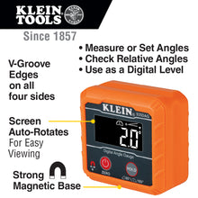 Load image into Gallery viewer, klein tools 935dag Digital Angle Gauge + Level