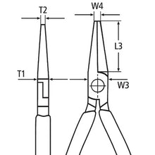 Load image into Gallery viewer, *PRE-ORDER* KNIPEX 31 11 160 55mm Needle-Nose Pliers