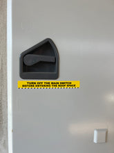 Load image into Gallery viewer, Electrical safety sticker Free with any purchase or 1.20 for delivery