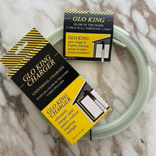 Load image into Gallery viewer, GLO KING Tongue / Charger -Glow in the dark Cable Pull-through