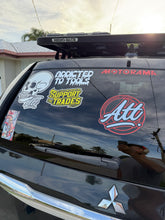 Load image into Gallery viewer, Addicted to Tools Large Clear Circle Sticker