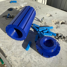 Load image into Gallery viewer, THE LARGE WALL PLUG Container Green, Red, Blue, White