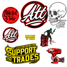 Load image into Gallery viewer, Addicted To Tools Sticker Pack