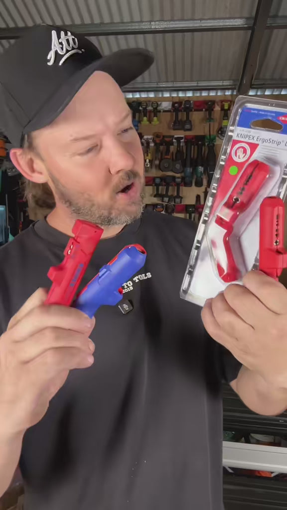 KNIPEX Stripping Tool for Flat and Round Cable (16 64 125 SB