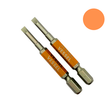 Load image into Gallery viewer, Vessel -4 flathead bits.Slotted 4 x 65 2PC gs16pl40
