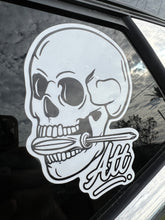 Load image into Gallery viewer, ATT Skull Sticker 150mm x 100mm