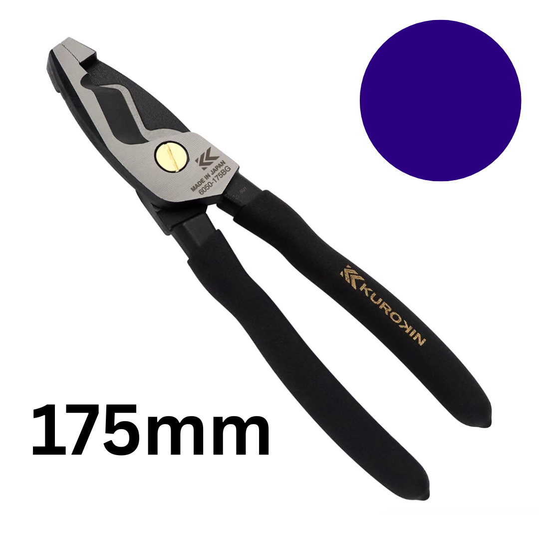 FUJIYA 6050-200BG / 175BGcable pliers (black gold) KUROKIN