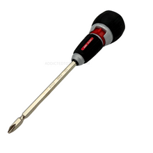 Load image into Gallery viewer, Bundle - Anex Ratcheting Interchangable Ball Grip Screwdriver. 397-D
