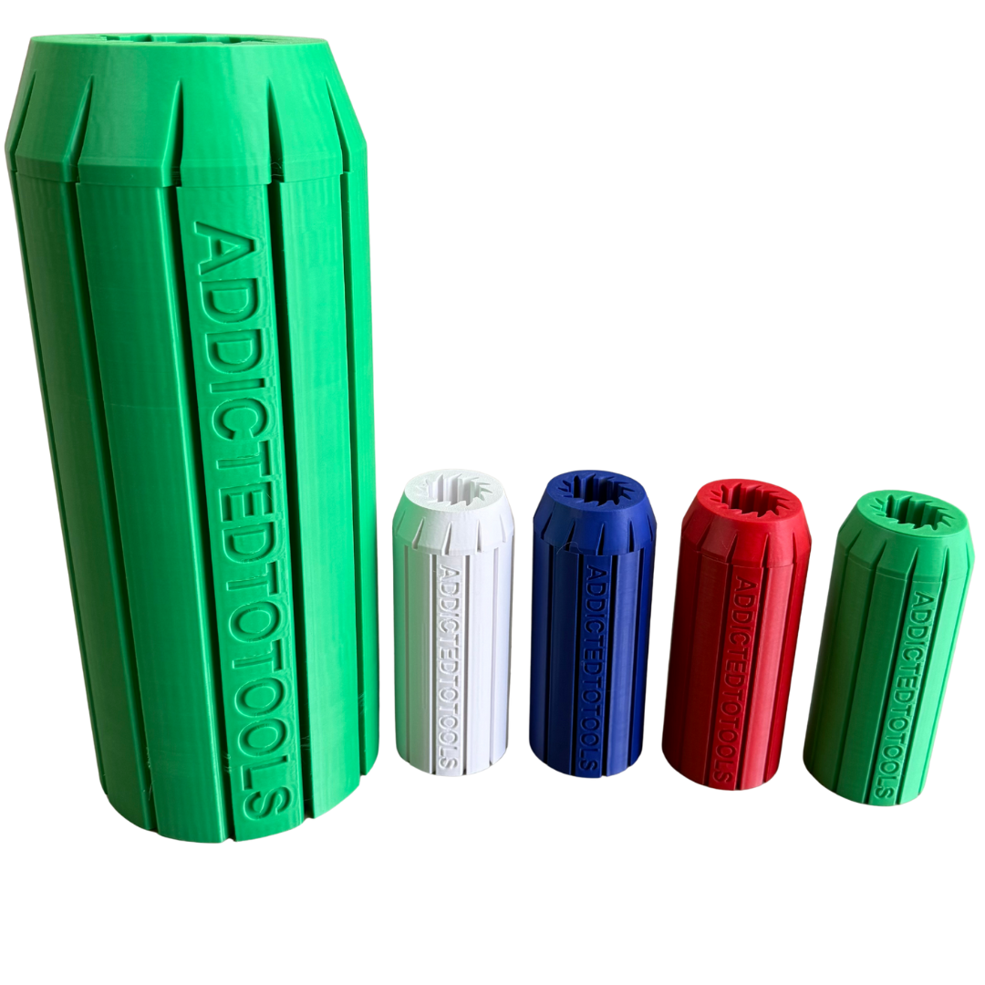 置物 addictive of green THE LARGE WALL PLUG Container Green, Red, Blue, White – Addicted