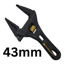 Load image into Gallery viewer, Fujiya short adjustable wrench 28mm-53mm
