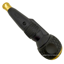 Load image into Gallery viewer, Vessel 110th Anniversary Black/Gold Electric Screwdriver - Single Speed - 3Nm - 220USBC-1GL
