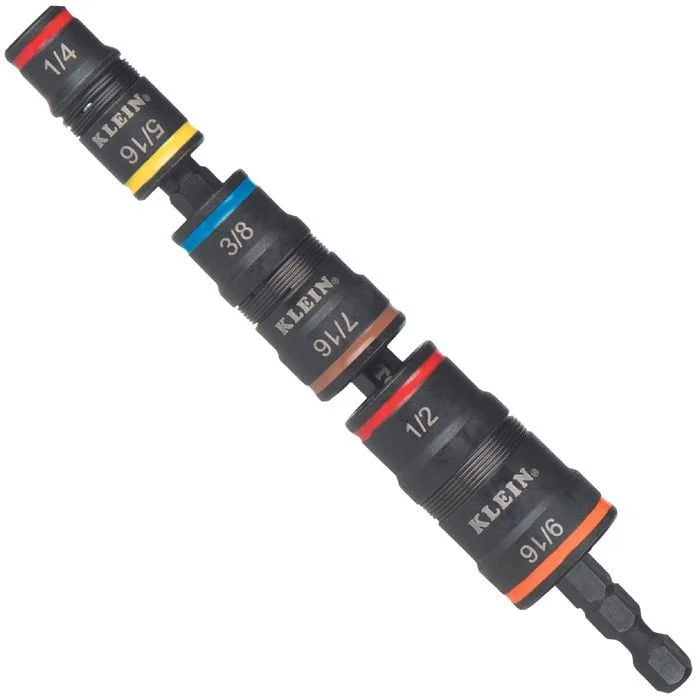 Klein Tools 7 in 1 impact Flip Socket Set 32933