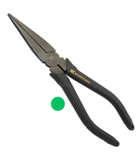 Load image into Gallery viewer, Fujiya 353R-200BG Mechanic Long Nose Pliers – Black Gold (200mm)
