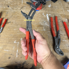 Load image into Gallery viewer, KNIPEX 250mm Cobra® Matic High-Tech Water Pump Pliers / Spring Handle– 8711250
