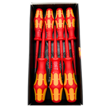 Load image into Gallery viewer, Wera 160 iSS/7 Kraftform Plus Series 100 Screwdriver 7 Piece Set
