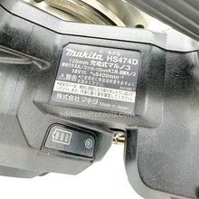 Load image into Gallery viewer, Makita 18v HS474DZB 125mm Circular Saw - removable bottom side plate
