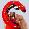 *PRE-ORDER* KNIPEX 90 23 02 BK - Pipe cutter for thick-walled plastic pipes 202 mm