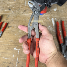Load image into Gallery viewer, KNIPEX 250mm Cobra® Matic High-Tech Water Pump Pliers / Spring Handle– 8711250
