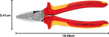 Load image into Gallery viewer, KNIPEX 97 78 180 – Crimping Pliers for Wire Ferrules

