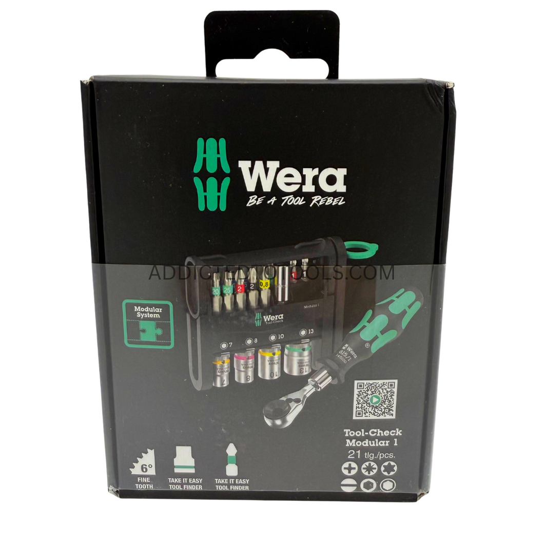 Wera Tool-Check Modular 21-Piece Set