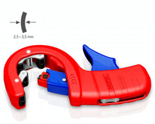 Load image into Gallery viewer, *PRE-ORDER* KNIPEX 90 23 02 BK - Pipe cutter for thick-walled plastic pipes 202 mm
