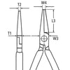*PRE-ORDER* KNIPEX 31 11 160 55mm Needle-Nose Pliers