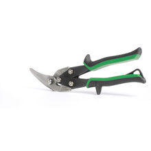 Load image into Gallery viewer, Malco Long Cut AVs® Metal Cutting Snip, Right Offset, 2-1/4″ Cut Length – Green Grip AV73
