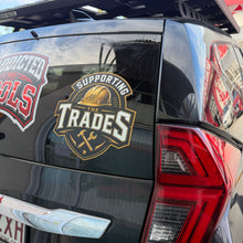 Load image into Gallery viewer, Supporting the trades stickers
