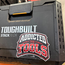 Load image into Gallery viewer, Addicted To Tools Block Letter Sticker

