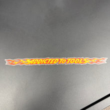 Load image into Gallery viewer, Addicted To Tools Flame Sticker
